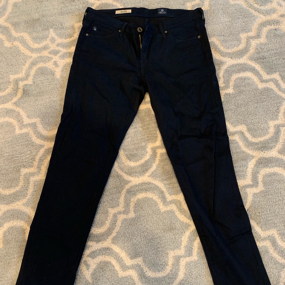 AG stilt pants dark navy size 28R.